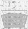 BORG & BECK BBP1021 Brake Pad Set, disc brake